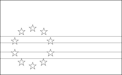 Blank Cape Verde Flag