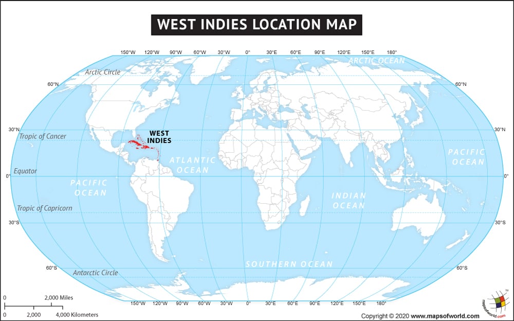 Where is West Indies