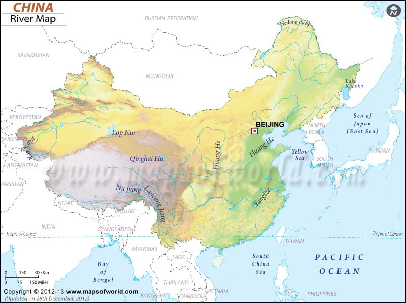 China River Map