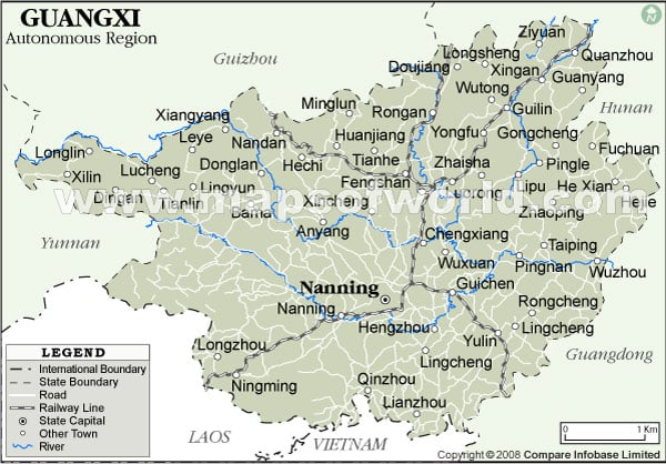 Guangxi Map