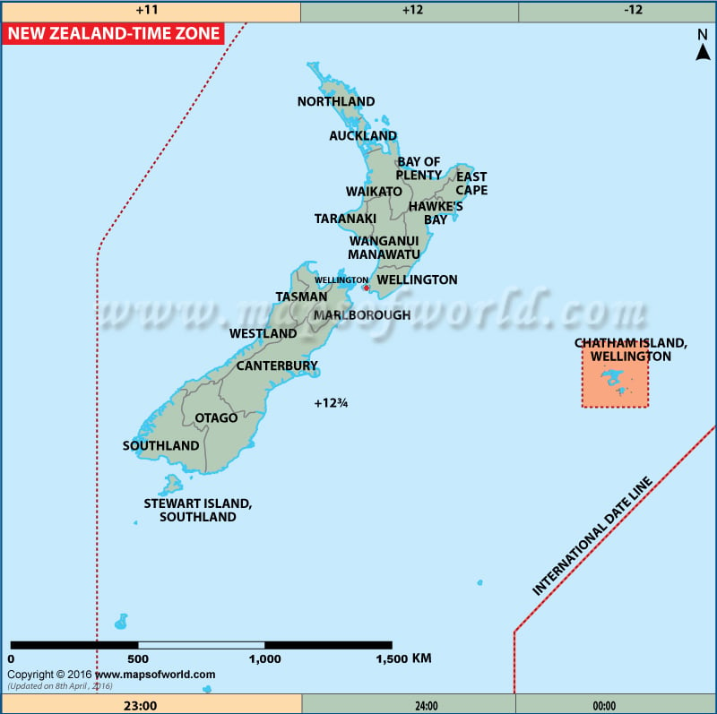 New Zealand Timezones