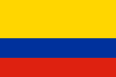 Guainía flag color codes