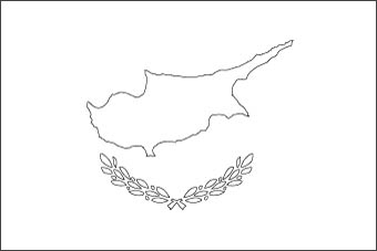 Blank Cyprus Flag