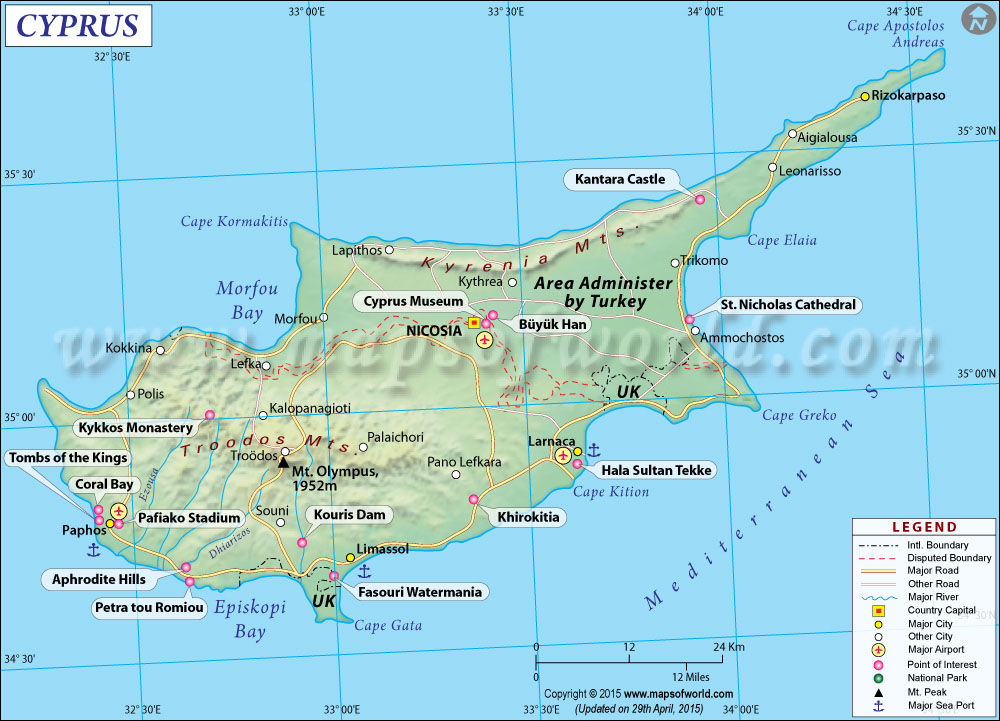 Cyprus Map