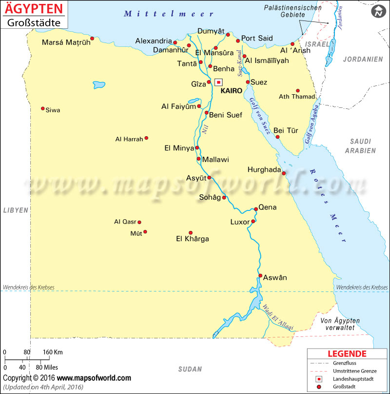 Ägypten Großstädte