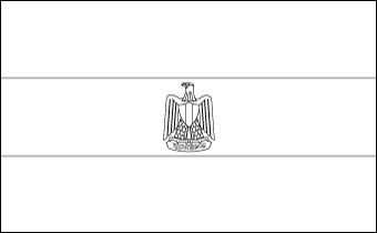 Blank Egypt Flag