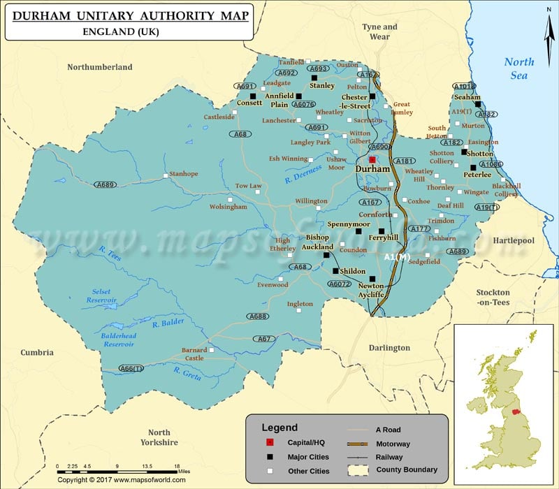 Durham Map 