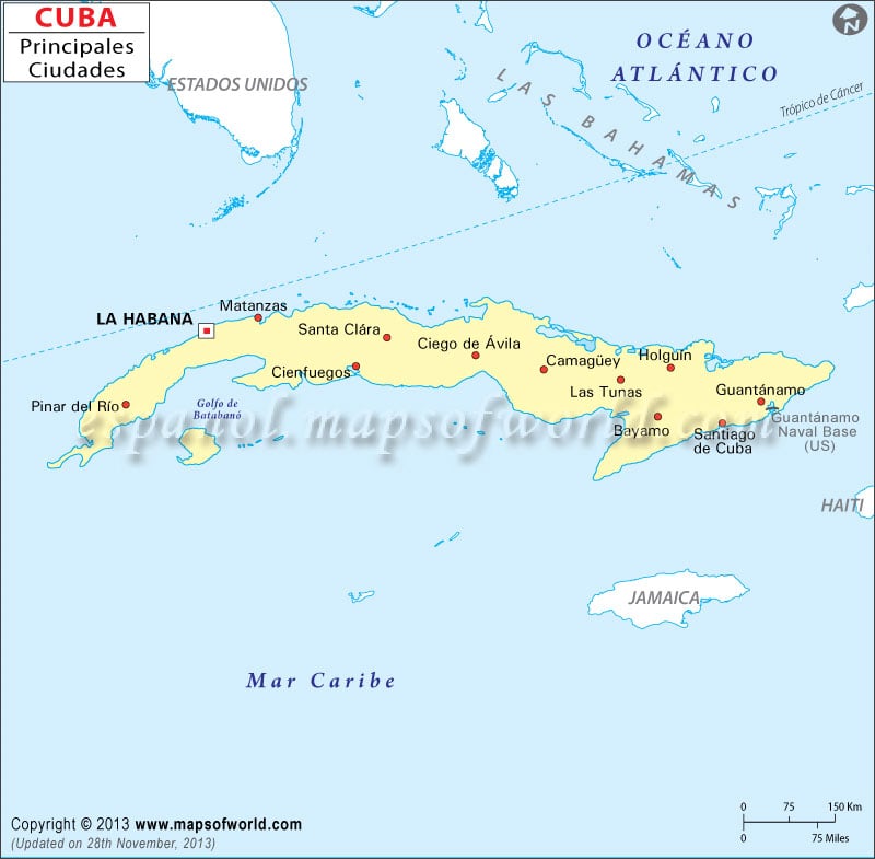 Ciudades de Cuba