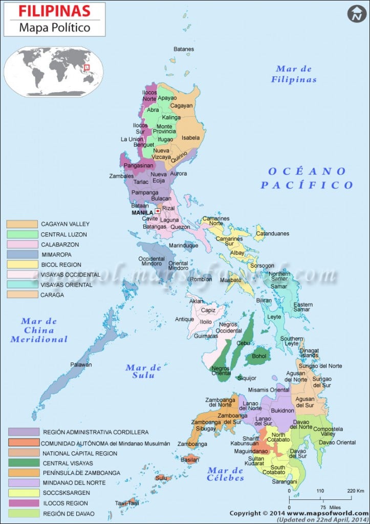Filipinas Mapa