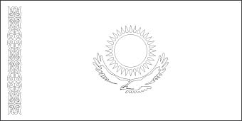 kazakhstan-flag-outline