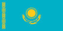 Bandera de Kazajstán
