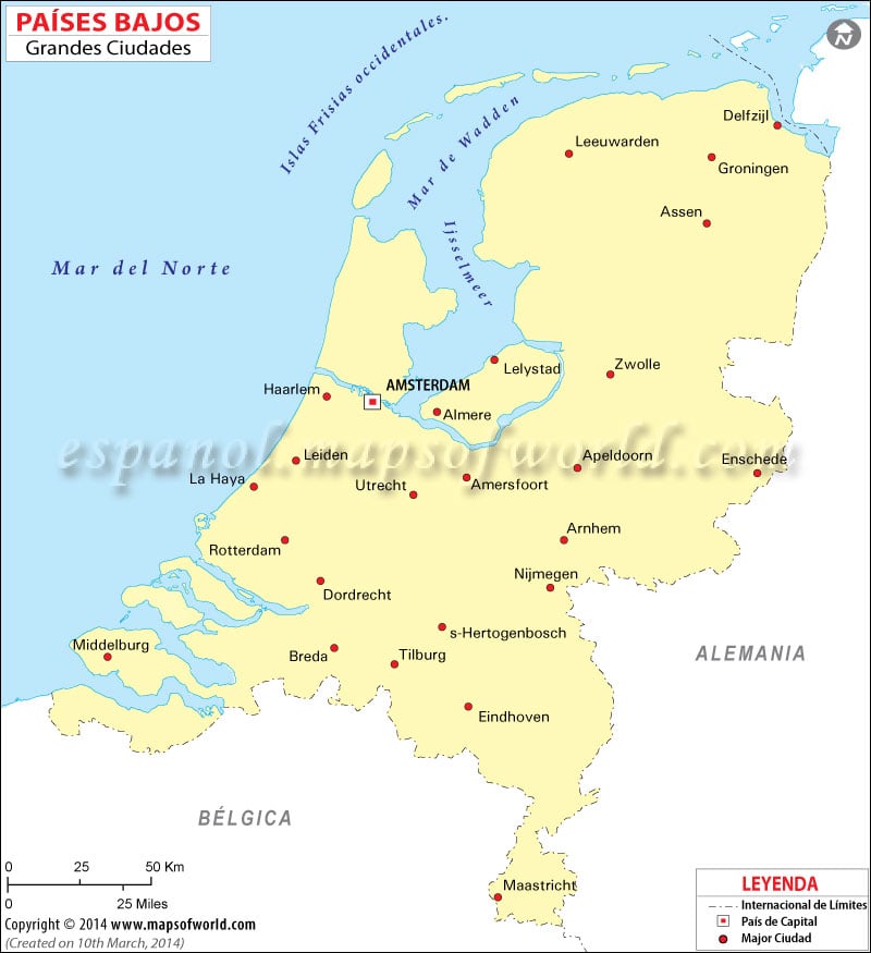 Ciudades de Holanda