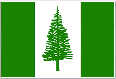 Bandera de la Isla de Norfolk