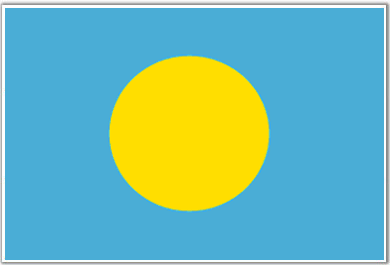 Bandera de Palau