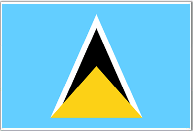 Bandera de Santa Lucía