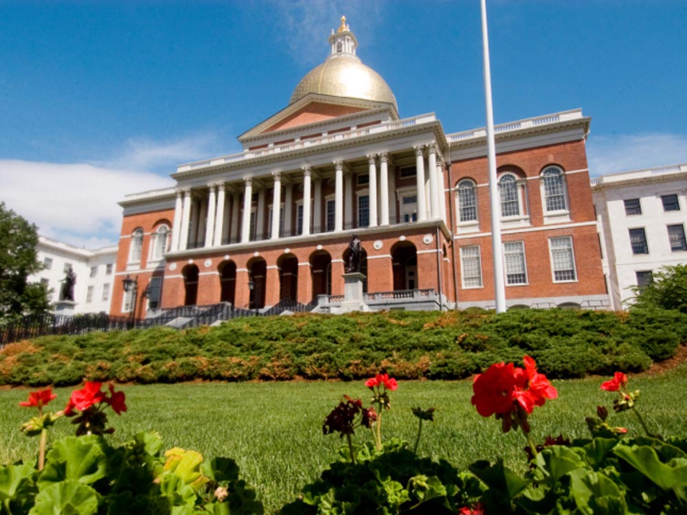 Casa del estado de Massachusetts en Boston, Estados Unidos