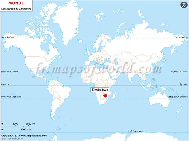 zimbabwe-carte-du-monde