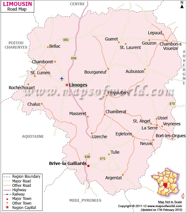 Limousin Road Map