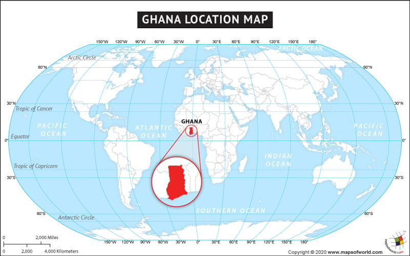 Where is Ghana Located