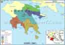 Peloponnese Map