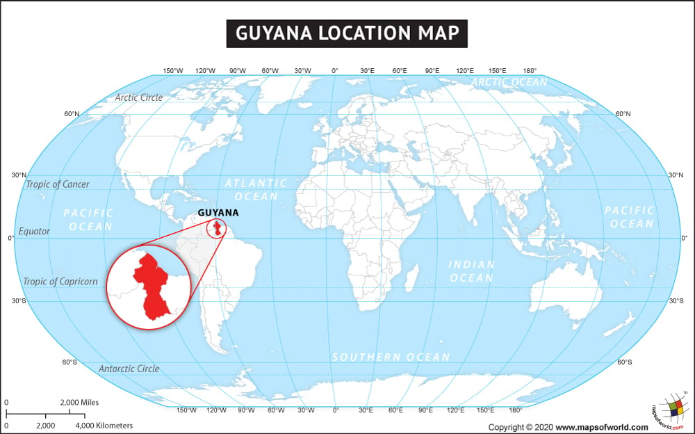 Where is Guyana