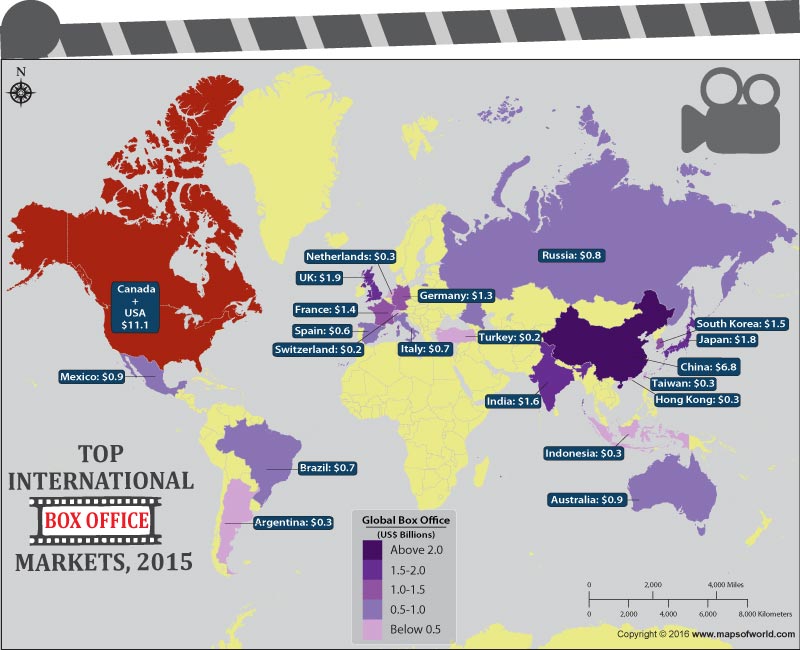 Want to know which is the biggest international box office market