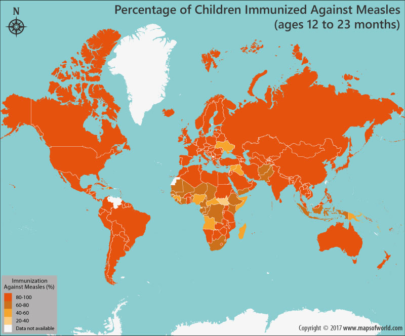 Global Immunization – Worldwide Measles Incidence and Prevention - Our ...