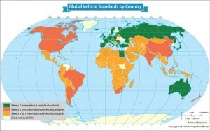 Global Vehicle Standards by country