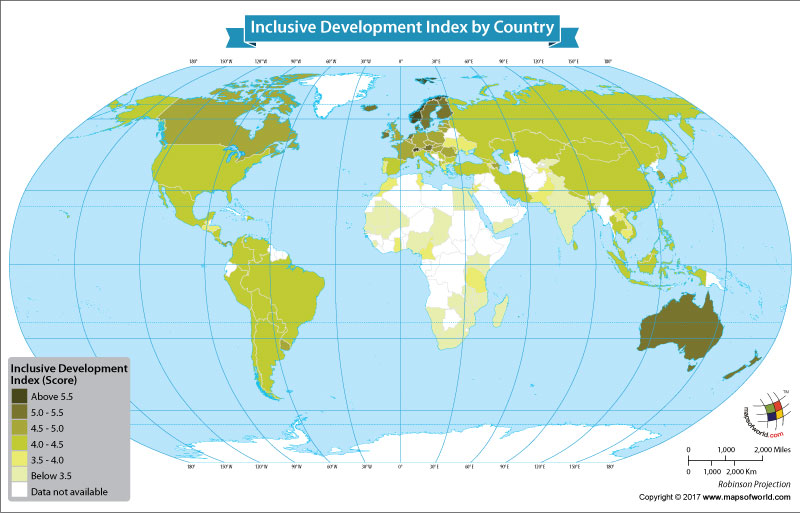 Measuring the Inclusive Development Index of Each Nation - Our World