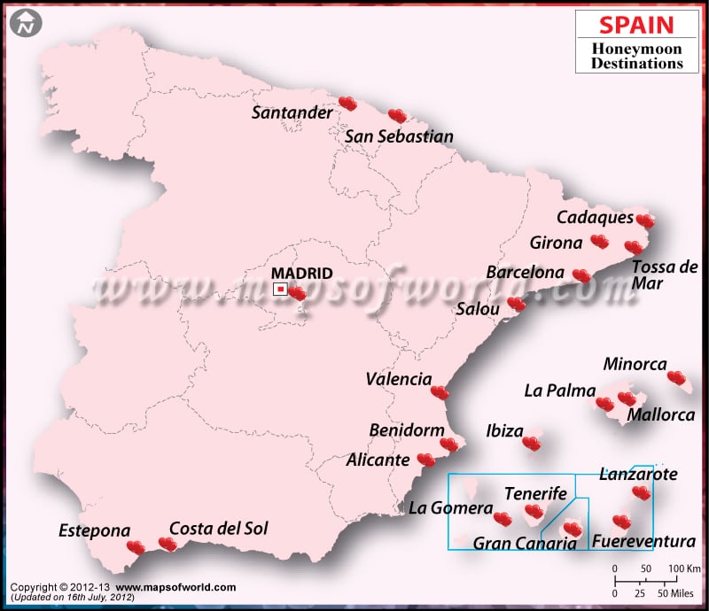 Spain Honeymoon