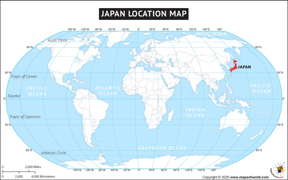 Where is Japan Located?