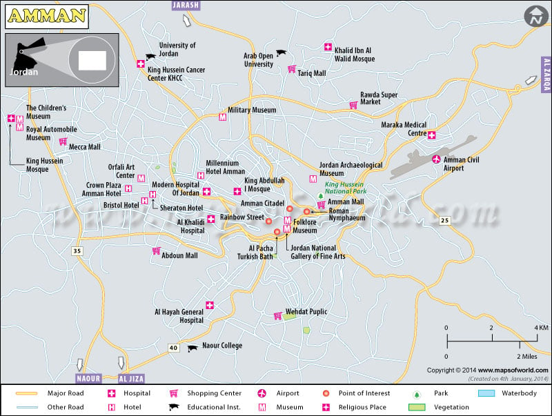Amman Map