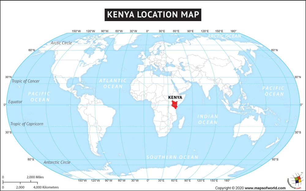 Where is Kenya Located
