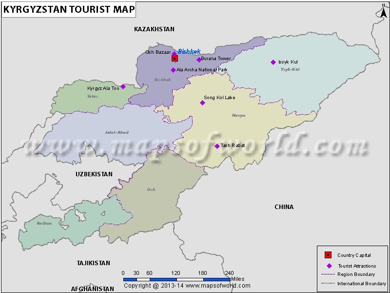 Kyrgyzstan Tourist Attractions