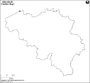 Belgium Outline Map