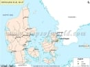 Denmark Rail Map