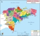 Political Map of Dominican Republic