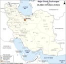 Iran Stock Exchange Map