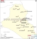 Iraq Cities Map