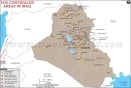 Map of Iraq Crisis