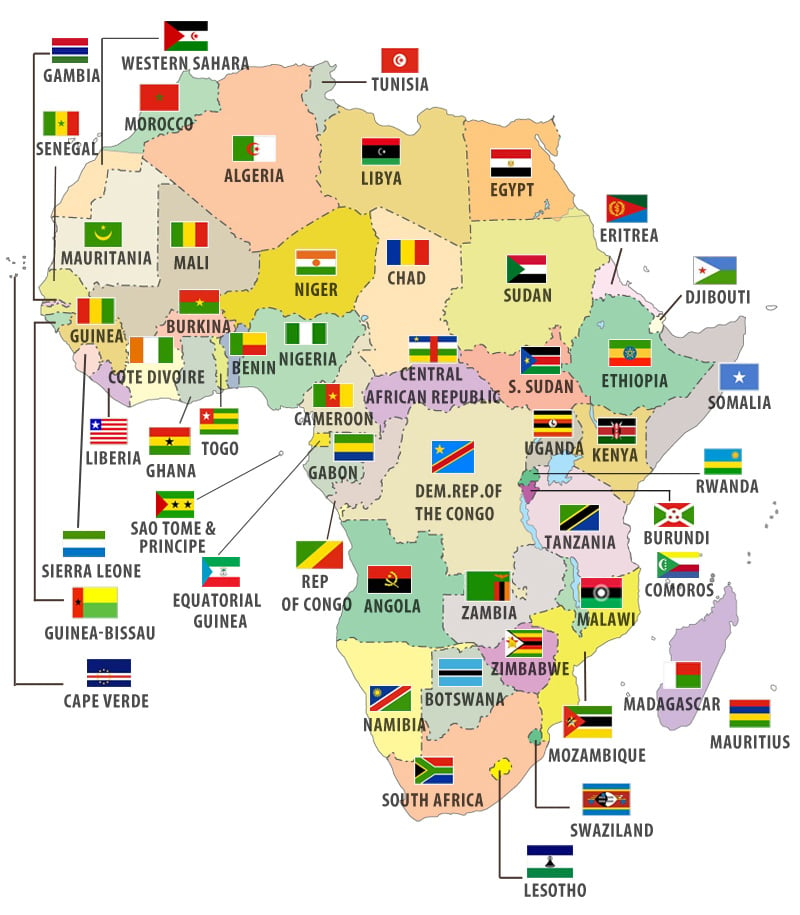 List of African Countries
