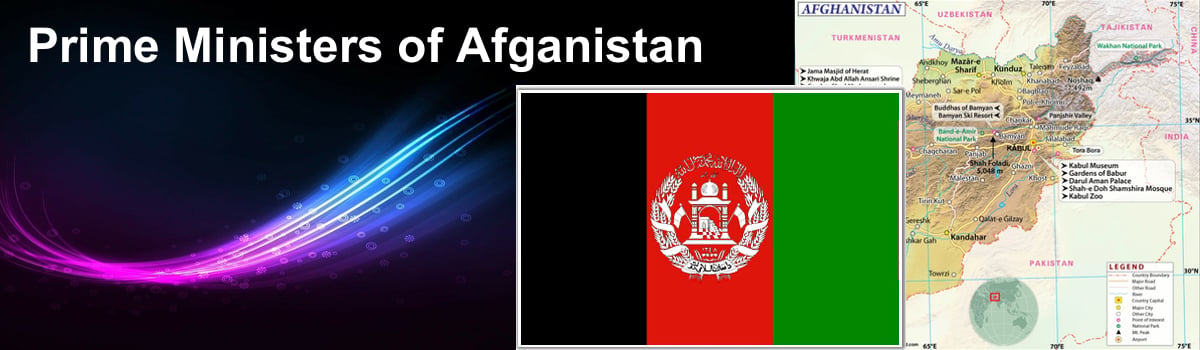 List of Prime Ministers of Afghanistan