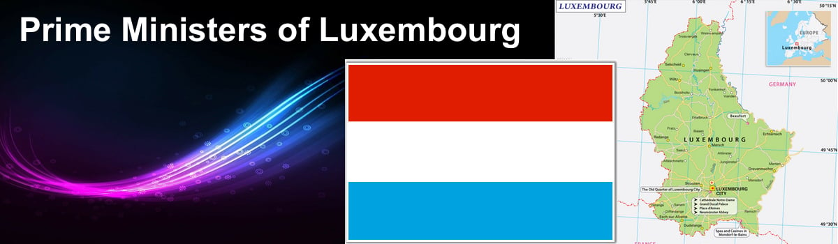 List of Prime Ministers of Luxembourg
