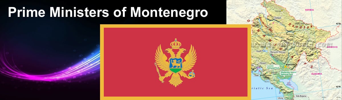 List of Prime Ministers of Montenegro