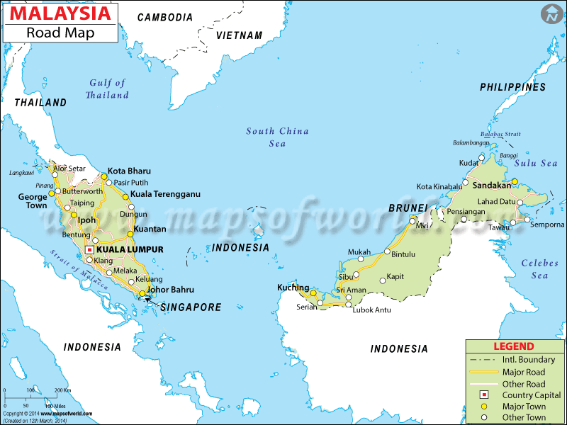 Malaysia Road Map