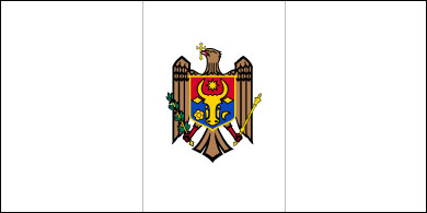 Blank Moldova Flag