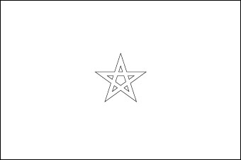 Blank Morocco Flag