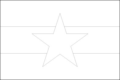 Blank Myanmar Flag