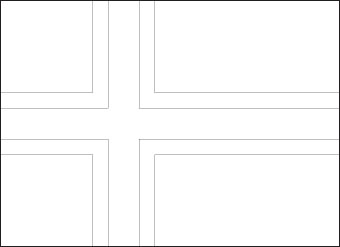 Blank Norway Flag