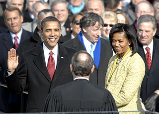 January 20 2009 - Barack Obama Takes the Oath of Office